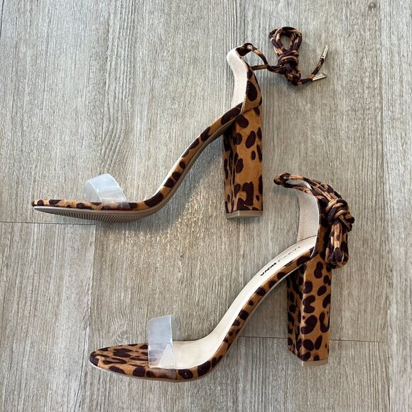 Womens Fashion Nova NIB Leopard Heels - 10 - Picture 3 of 8